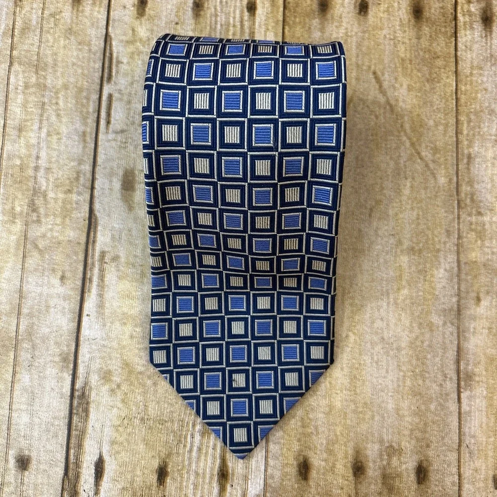 Brooks Brothers Makers Tie Geometric Silk New NWT